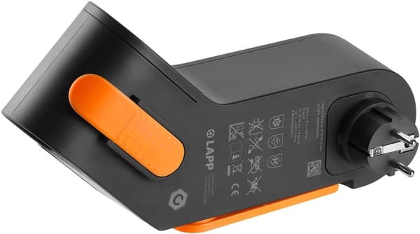 LAPP MOBILITY Mobility Dock laddare för elfordon (5555925000) upp till 2,3 kW, 10 A, 1-fas, för mobil laddning av hybrid- och elbilar med Typ 2-anslut