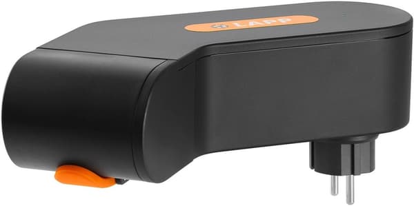 LAPP MOBILITY Mobility Dock laddare för elfordon (5555925000) upp till 2,3 kW, 10 A, 1-fas, för mobil laddning av hybrid- och elbilar med Typ 2-anslut