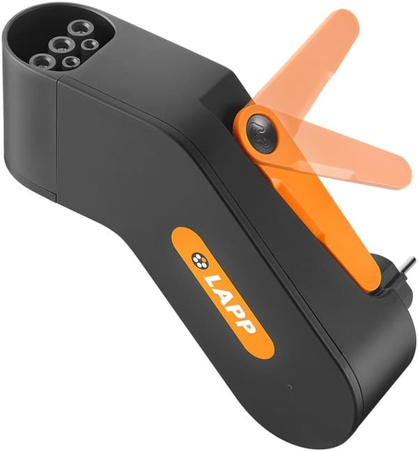 LAPP MOBILITY Mobility Dock laddare för elfordon (5555925000) upp till 2,3 kW, 10 A, 1-fas, för mobil laddning av hybrid- och elbilar med Typ 2-anslut