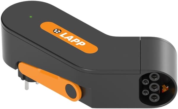 LAPP MOBILITY Mobility Dock laddare för elfordon (5555925000) upp till 2,3 kW, 10 A, 1-fas, för mobil laddning av hybrid- och elbilar med Typ 2-anslut