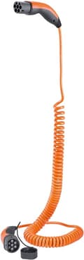 Pikkukuva 6 / 8: LAPP MOBILITY Spiral laddkabel Typ 2, upp till 11 kW, m, orange (5555936025) 20 A, 3-fas, för laddning av hybrid- och elbilar med Typ 2-anslutning