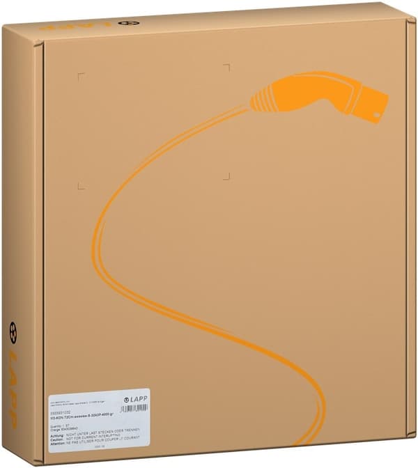 LAPP MOBILITY CEE-ladeadapter Universal, op til 3,7 kW, 1-faset (5555923004) 16 A, adapterkabel til ladestationen Universal fra LAPP