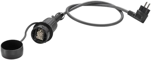 LAPP MOBILITY Ladeadapter Universal med jordet støpsel, opptil 1,8 kW (5555923005) 8 A, adapterkabel for LAPPs ladestasjon Universal