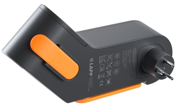 LAPP MOBILITY Mobility Dock elbillader, type Danmark (5555925006) opptil 1,4 kW, 6 A, 1-fase, for mobil lading av hybrid- og elbiler med Type 2-tilkob