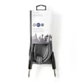 Miniatyrbild 4 av 4: Nedis Monoljudkabel | 6.35 mm Hane | 6.35 mm Hane | Nickelplaterad | 3.00 m | Rund | PVC