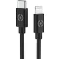 Miniatyrbilde 4 av 5: Celly Mini USB-C PD 20W billader + USB-C til lynkabel