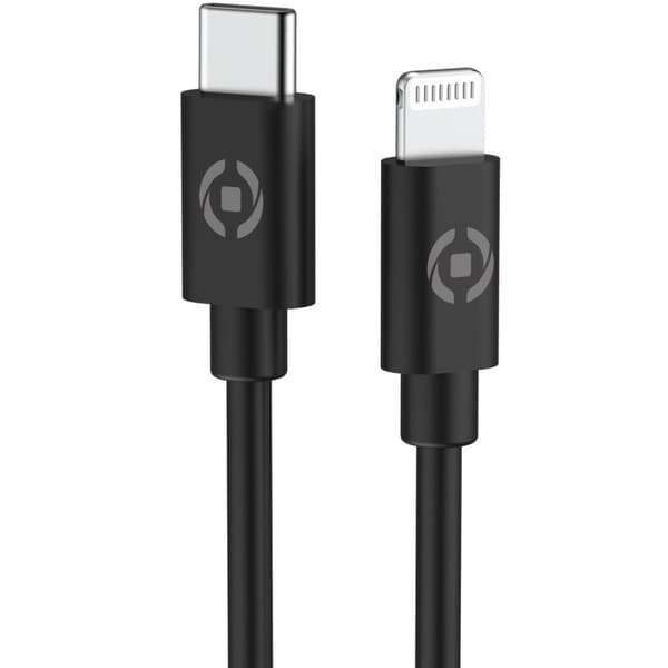 Celly Mini USB-C PD 20W billader + USB-C til lynkabel