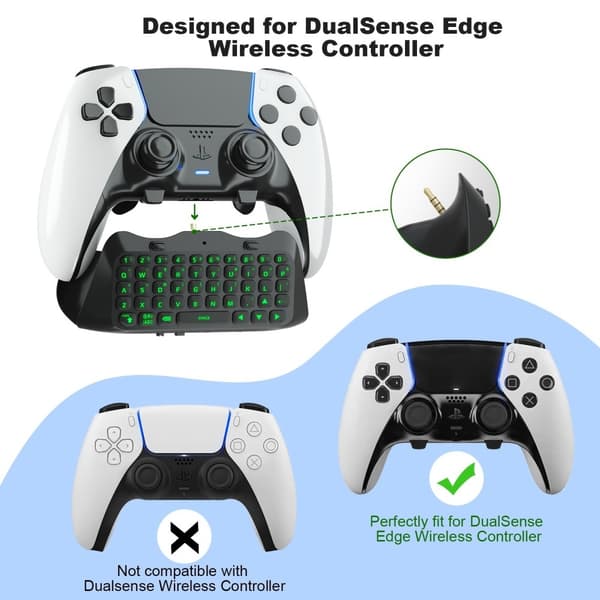 Sony PS5 DualSense Edge trådløst Bluetooth-tastatur gamepad