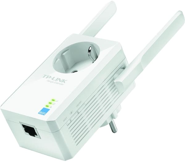 TP-LINK TL-WA854RE Signalforstærker til WLAN, 300Mbps, 802.11b/g/n, 1 Hvid