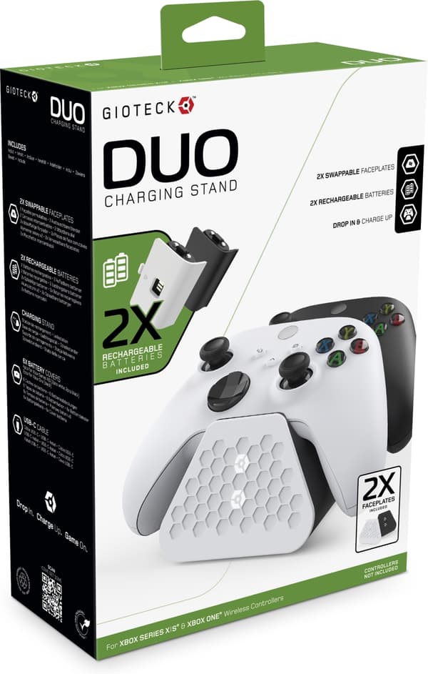 Gioteck Duo Xbox -lataustelakka