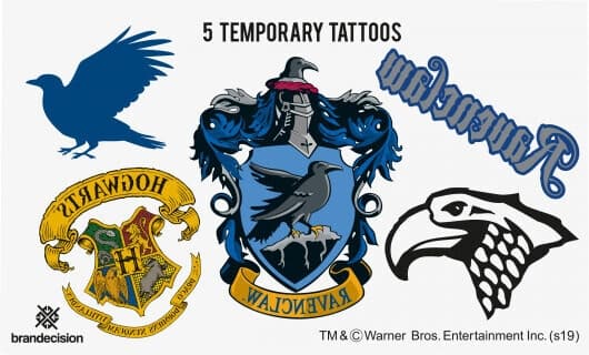Cine replikaer Harry Potter Ravenclaw trollmann, størrelse M