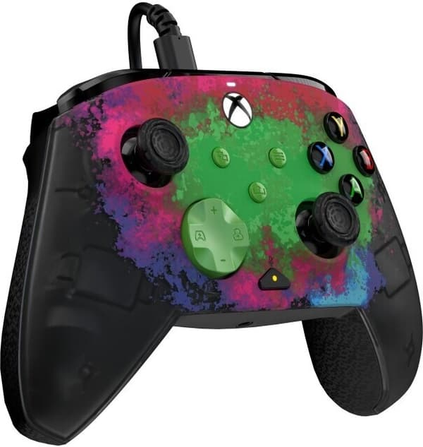 PDP Gaming Rematch kablet kontroller - Space Dust (Glow In Dark) - kablet spillkontroller, Xbox