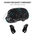 Miniatyrbilde 8 av 8: For Meta Quest 3 VR Beskyttelsesdeksel Silikon Anti-Støvdråpebeskyttelse
