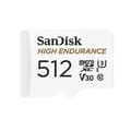 Miniatyrbild 1 av 3: SANDISK Minneskort MicroSDXC 512GB High Endurance med adap