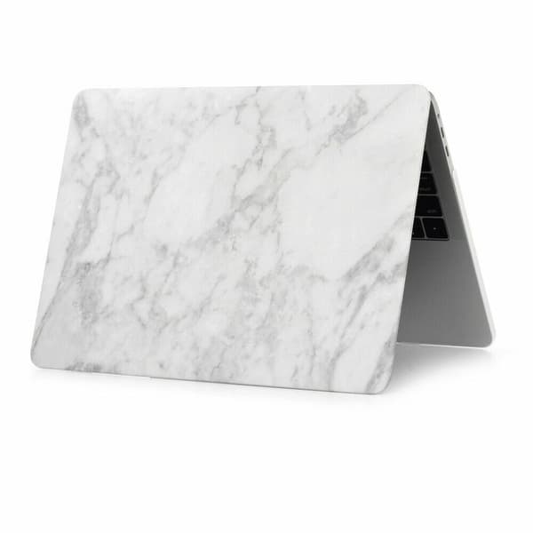 Hårdplastskal till MacBook Air 11" A1370/A1465, Marmor (Vit)