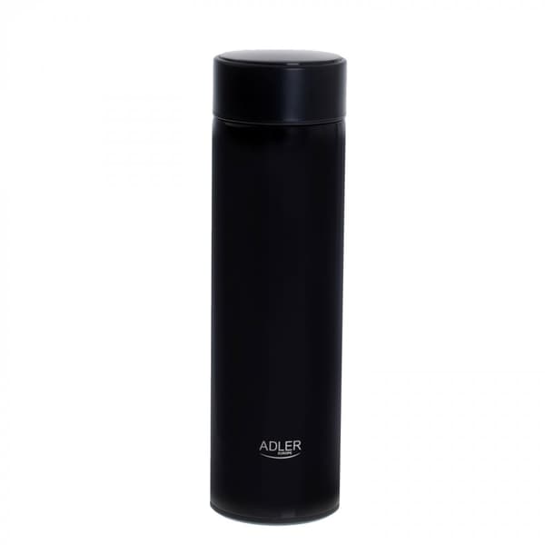 Adler AD 4506bk Termos med LED, 473ml, Svart