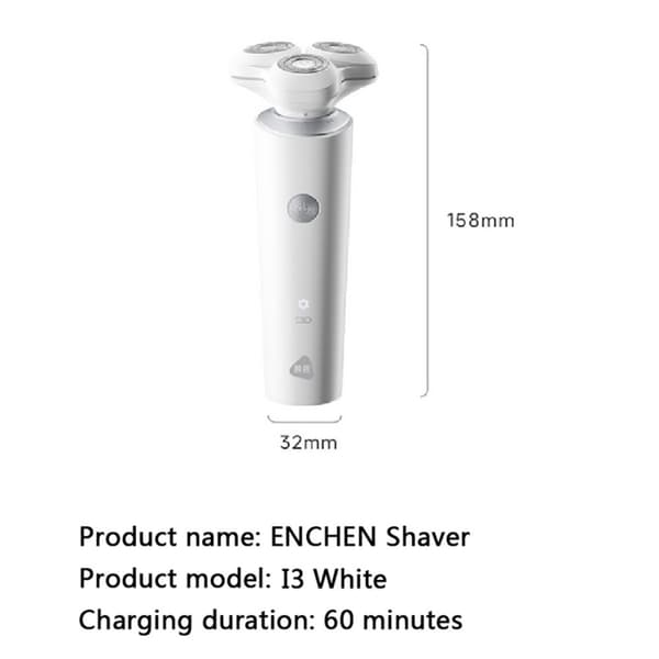 XIAOMI YOUPIN ENCHEN elektrisk barbermaskin oppladbar
