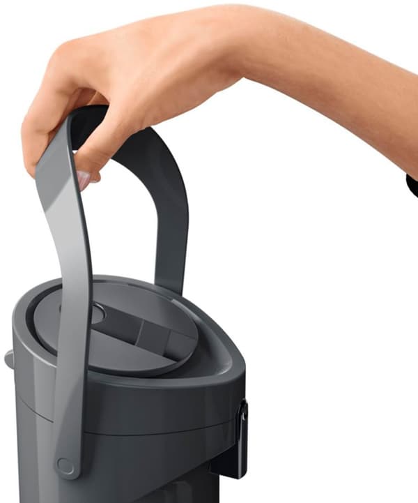 Tefal Ponza -pumpputermos, tummanharmaa