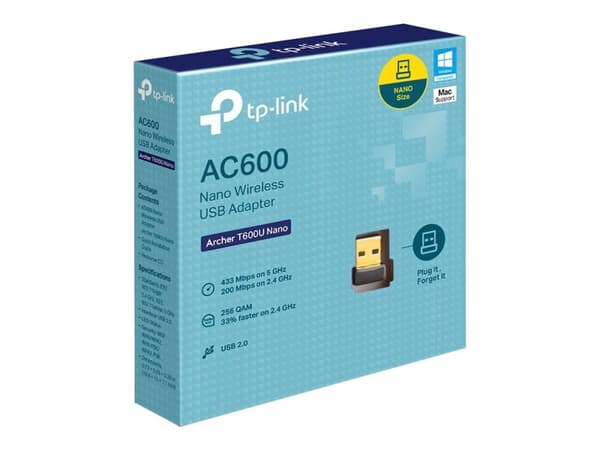 TP-Link nätverksadapter USB 2.0 600Mbps trådlös