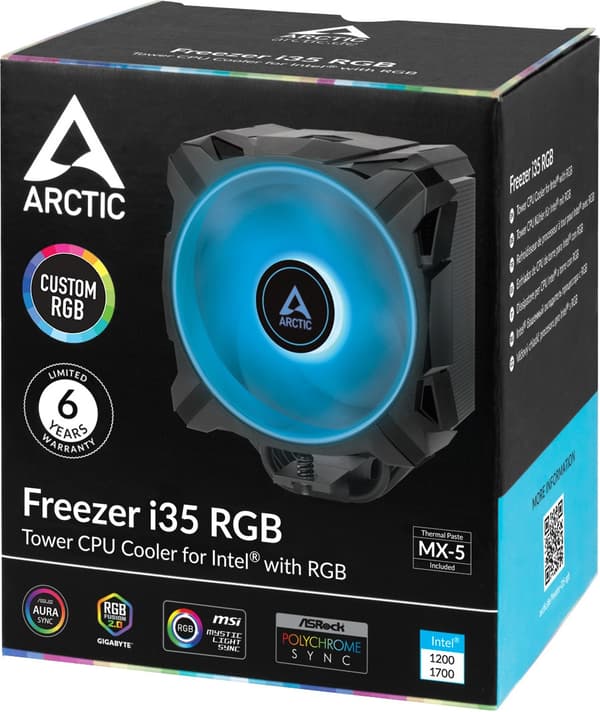 Arctic Cooling Arctic Freezer i35 RGB -prosessorijäähdytin