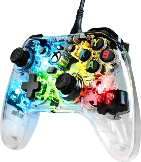 Nacon Evol-X kablet spillkontroller for Xbox/PC, RGB