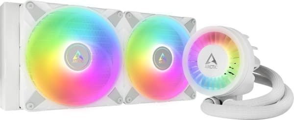 Arctic Cooling Arctic Liquid Freezer III 280 ARGB-væskekjølesystem, hvit Hvit