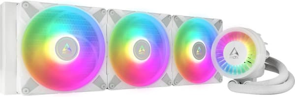 Arctic Cooling Arctic Liquid Freezer III 420 ARGB -nestejäähdytysjärjestelmä, valkoinen