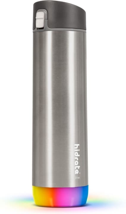 HidrateSpark PRO Chug Water bottle, 0,62 L, sølv