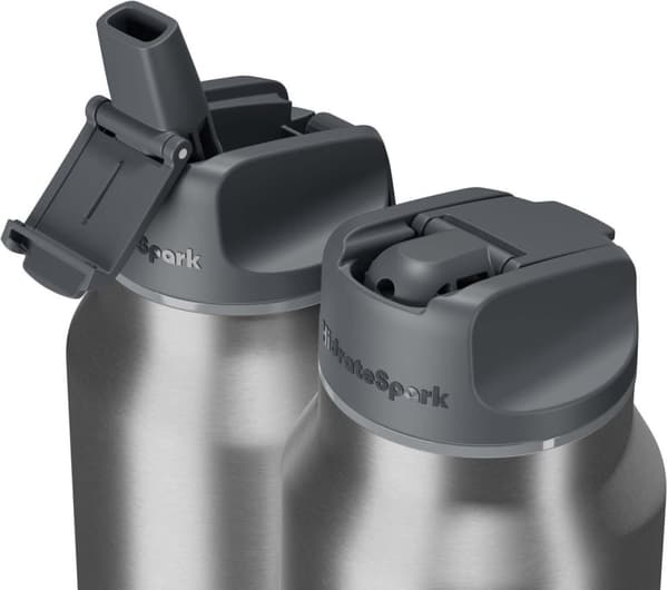 HidrateSpark PRO Water bottle, 0,95 L, sølv