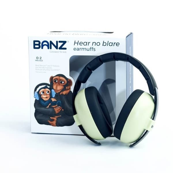BANZ Kuulosuojaimet Vauvat Leaf Green