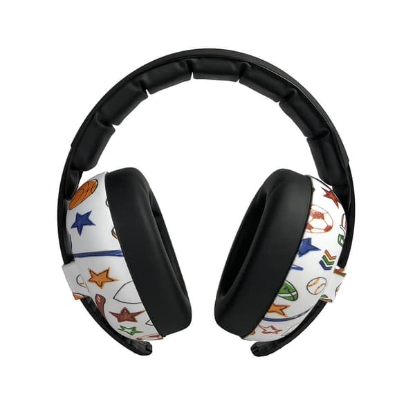 BANZ Hörselskydd Barn Sports White