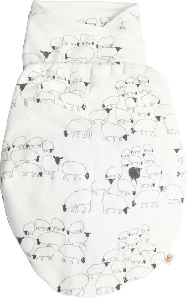 Ergobaby Swaddler-sovepose, får, 0 måneder - 61 cm