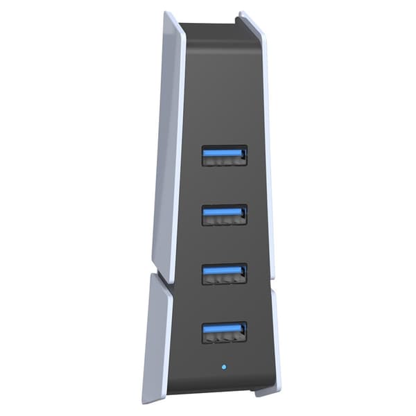 4-portars USB-hubb för Sony PS5 Slim Expansion Hub-laddaradapter