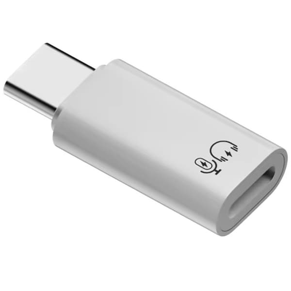 8-pin til USB-C hun til han adapter Lydkort Audio Converter