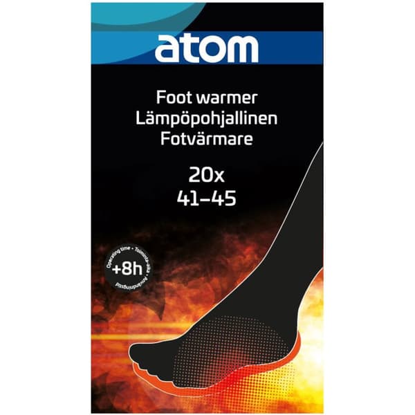 Atom Termisk innleggssåle størrelse 41-45 20 stk