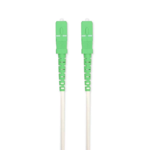 Nedis Glassfiber patchkabel | SMF (Single Mode Phase) | SC/APC | SC/APC | 100 Gbps | 6.00 m | Hvit | Gift Box with Euro Lock