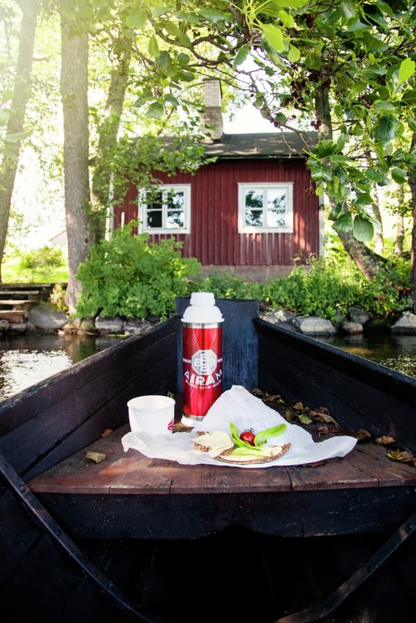 Airam termos 0,45 liter, röd