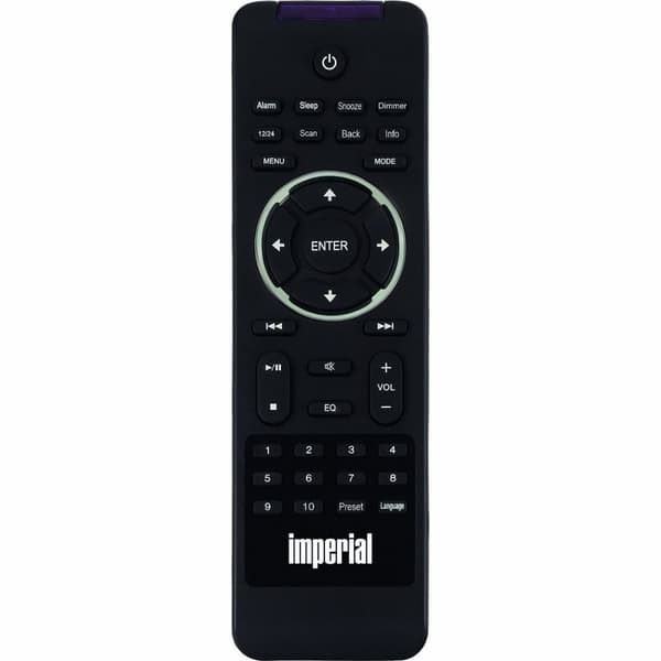 imperial DABMAN i150 Kompakti hybridiradio Internet / DAB+ / FM Valkoinen