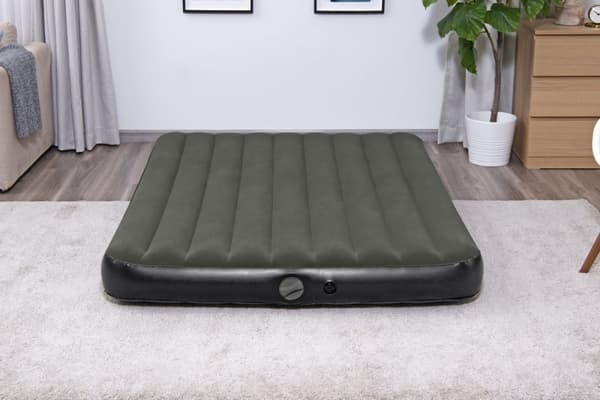 Bestway Tritech Luftmadrass Queen luftfylld extrasäng, inbyggd pump, 203 x 152 x 25 cm