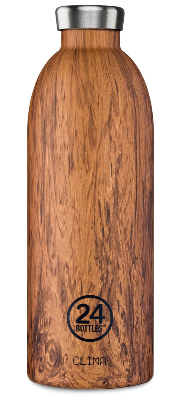 24Bottles - Clima-pullo 0,85 L - Sequoia Wood Print (24B437)