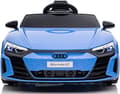 Miniatyrbilde 5 av 6: Audi RS e-tron GT - elbil, blå