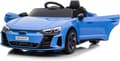 Miniatyrbilde 1 av 6: Audi RS e-tron GT - elbil, blå