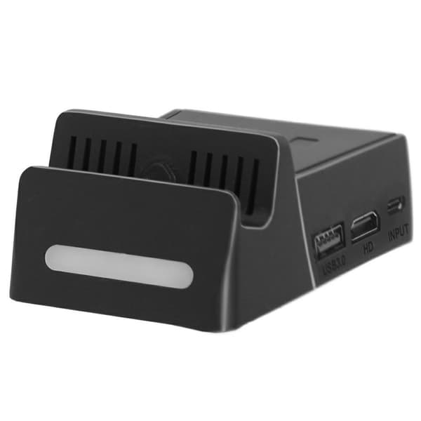Mini HD Video Converter Adapter kompatibel med Nintendo Switch Ladestation