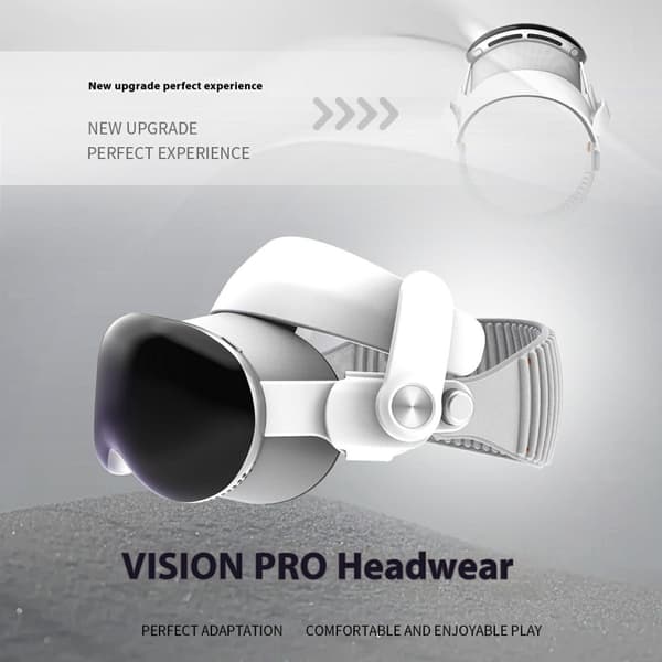 WOLMTT justerbart huvudfäste för A Vision Pro VR-headset tillbehör 45-grader