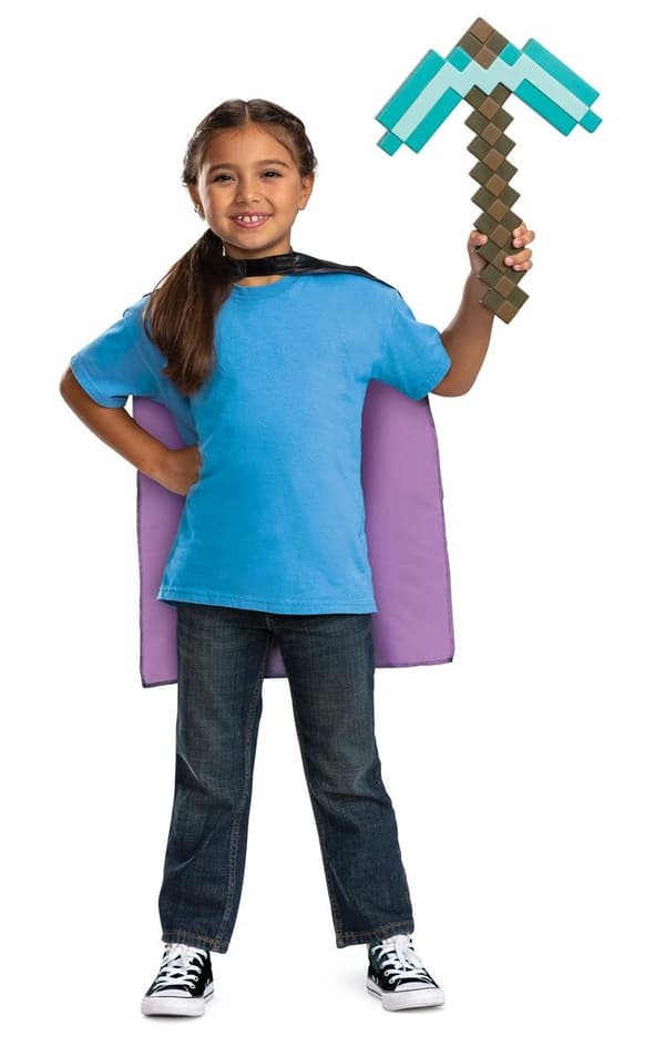 JAKKS Pacific Disguise Minecraft rollespill sett med hakke og kappe