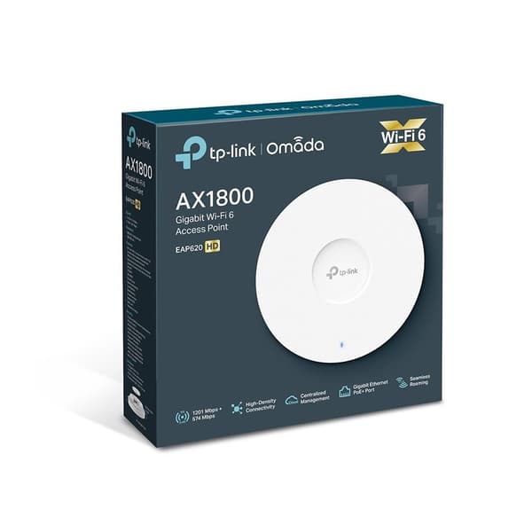 TP-Link AX1800 Trådlös dubbelbandig Wi-Fi 6-accesspunkt för takmontering /EAP620 HD