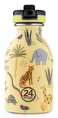 Miniatyrbild 2 av 2: 24Bottles - Kids Collection - Urban Flaska 250 ml med sportlock - Djungelvänner (24B933)