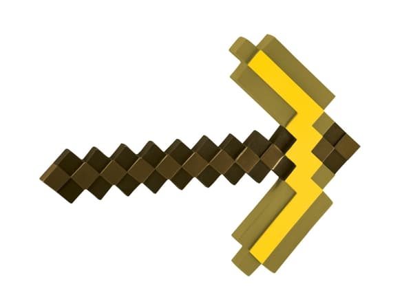 JAKKS Pacific Forkledd Minecraft-rollespillhakke i gull