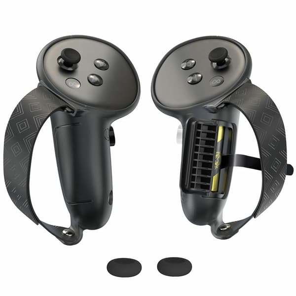 1 par til Meta Quest 3S Controller Silikone Case Anti-Slip Anti-Drop Grip Cover