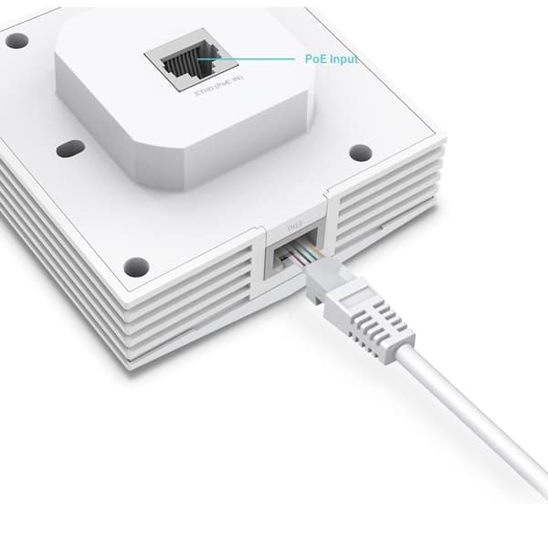 TP-Link AX3000 Veggplate Dual-Band Wi-Fi 6 aksesspunkt /EAP650-Wall